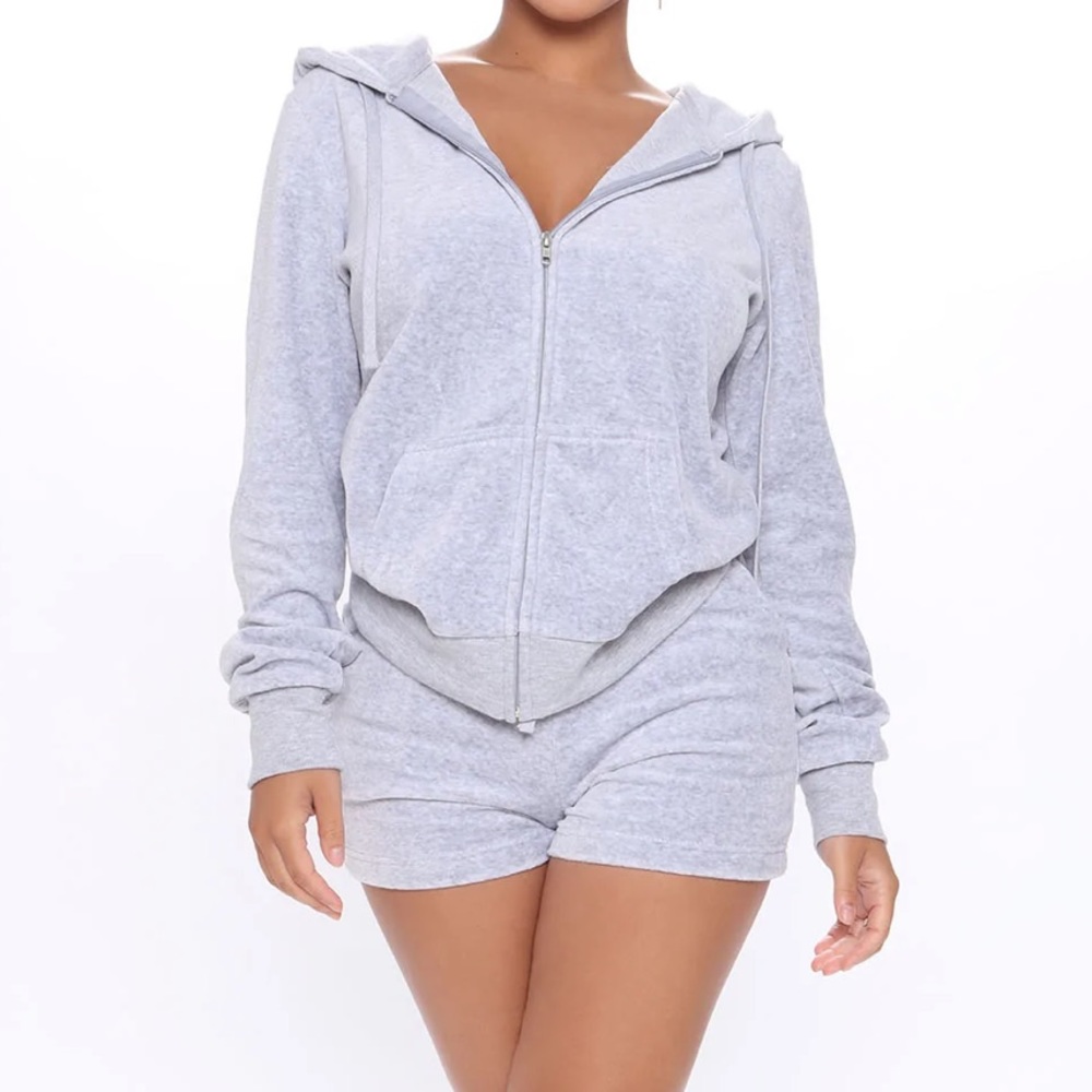 Fashion Nova Velour Set